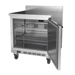 Beverage Air WTF32AHC Freezer Counter, Work Top