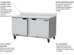 Beverage Air WTF60AHC-FIP Freezer Counter, Work Top