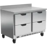 Beverage Air WTFD48AHC-4 Freezer Counter, Work Top