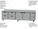 Beverage Air WTRD119AHC-4 Refrigerated Counter, Work Top