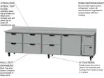Beverage Air WTRD119AHC-6 Refrigerated Counter, Work Top