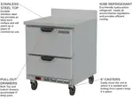 Beverage Air WTRD27AHC-2 Refrigerated Counter, Work Top