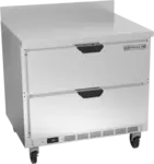 Beverage Air WTRD36AHC-2 Refrigerated Counter, Work Top