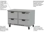 Beverage Air WTRD48AHC-4-FLT Refrigerated Counter, Work Top