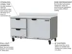 Beverage Air WTRD60AHC-2 Refrigerated Counter, Work Top