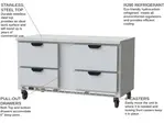 Beverage Air WTRD60AHC-4-FLT Refrigerated Counter, Work Top