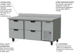 Beverage Air WTRD67AHC-4 Refrigerated Counter, Work Top