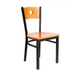 BFM 2152C-SB W Chair, Side, Indoor