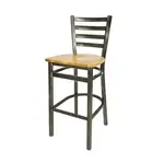 BFM 2160B-CL W Bar Stool, Indoor