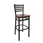 BFM 2160B-SB ASH Bar Stool, Indoor