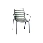 BFM DV350TS Chair, Armchair, Stacking, Outdoor