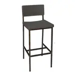 BFM JS33BGR2-GRSB Bar Stool, Indoor