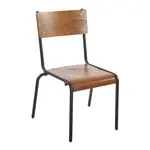 BFM JS55CASH-AASB Chair, Side, Stacking, Indoor