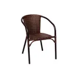 BFM PH11CBBBL Chair, Armchair, Stacking, Outdoor