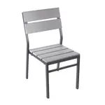 BFM PH202CGRTK-BL Chair, Side, Stacking, Outdoor