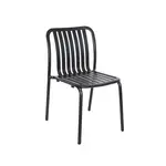 BFM PHKWSC-BL Chair, Side, Stacking, Outdoor