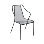 BFM SU1601CBL Chair, Armchair, Stacking, Outdoor