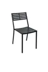 BFM SU2810CBL Chair, Side, Stacking, Outdoor