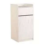 BFM TE4622AW Trash Receptacle, Cabinet Style