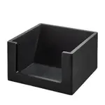 Bin, Front Dip, Wood, Black