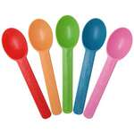 Bio Based Colored Spoon, Heavy Weight, Pink, Green, Blue, orange, Red, (1000/case) Karat KE-U2300 