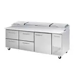 Blue Air BAPP93-D4LM-HC Refrigerated Counter, Pizza Prep Table