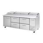 Blue Air BAPP93-D4RM-HC Refrigerated Counter, Pizza Prep Table