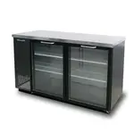 Blue Air BBB59-2BG-HC Back Bar Cabinet, Refrigerated