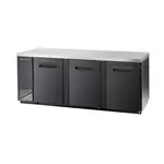 Blue Air BBB90-4B-HC Back Bar Cabinet, Refrigerated