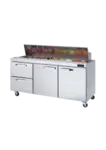 Blue Air BLPT72-D2L-HC Refrigerated Counter, Sandwich / Salad Unit