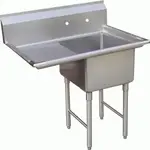 Blue Air BS1-18-12/L Sink, (1) One Compartment