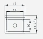 Blue Air BSH-14-SP Sink, Hand