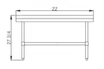 Blue Air ES3012 Equipment Stand, for Countertop Cooking