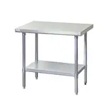 Blue Air EW2418 Work Table,  12" - 21", Stainless Steel Top