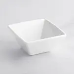 Bowl, 4 1/2"SQ x 2 5/8"H, Square, Bright White, China, (64/Case)