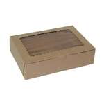 BOXIT CORPORATION Bakery/Cupcake Box, 10" x 7" x 2", Kraft, Paperboard, 6 Mini Cup, (100/Case) Box-it 1072W-501