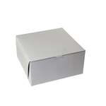 BOXIT CORPORATION Bakery Box, 12" x 12" x 5", White, Paperboard, No Window, (100/Case) Box-it 12125B-261