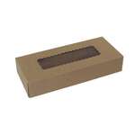 BOXIT CORPORATION Bakery Box, 12.5"x5.5"x2.25", Kraft, Paperboard, (200/Case) Box-it 1252AW-501
