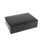 BOXIT CORPORATION Bakery/Cupcake Box, 14" x 10" x 4", Black, Paperboard, 12 Cup/24 Mini Cup, No Window (100/Case) Box-it 14104B-960