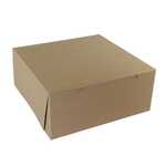 BOXIT CORPORATION Bakery Box, 14" x 14" x 6", Kraft, Paperboard, No Window, (50/Case) Box-it 14146B-194