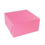 BOXIT CORPORATION Bakery Box, 14" x 14" x 6", Strawberry, Paperboard, No Window, (50/Case) Box-it 14146B-195