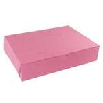 BOXIT CORPORATION Bakery Box, 19" x 14" x 4", Strawberry, Paperboard, 12 Jumbo Cup, (50/Case) Box-it 19144B-195