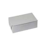 BOXIT CORPORATION White, Bakery Box, 6 1/2X3 3/4X 2 1/8, (250/Case) Boxit 632B-261
