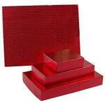 Candy Box, 8.5"x5.25"x1.125", Red, Paperboard, (50/Case) BOXit 815-2023