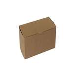 BOXIT CORPORATION Bakery/Cupcake Box, 8" x 4" x 4", Kraft, Paperboard, 2 Cup, (200/Case) Box-it 844B-194