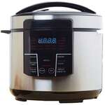 BRENTWOOD APPLIANCES INC Electric Pressure Cooker, 6 Qts, Black, Stainless Steel, Brentwood EPC-626