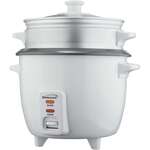 BRENTWOOD APPLIANCES INC Rice Cooker/Steamer, 10 Cup, White, Stainless Steel,Brentwood TS-380S