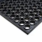 Cactus Mat 3525-C1 VIP Tuffdek™ Anti-Fatigue Floor Mat – 3' x 5', Rubber, Black