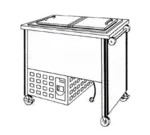 Caddy RF-302 Serving Counter, Ice Cream