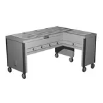 Caddy TF-605-R Serving Counter, Hot Food, Electric